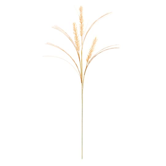 Cream & Pink Foxtail & Pod Spray, 12ct.